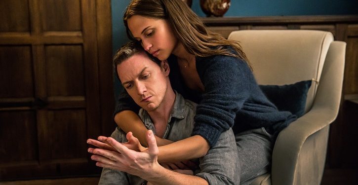 Assista ao trailer de Submersão, estrelado por Alicia Vikander e James McAvoy