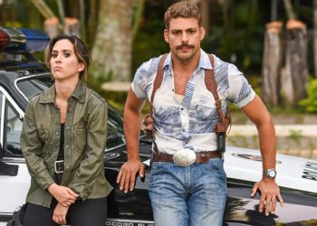 Tatá Werneck e Cauã Reymond são policiais no trailer de Uma Quase Dupla