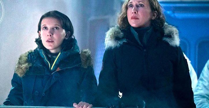 Millie Bobby Brown e Vera Farmiga nas fotos de Godzilla: King of the Monsters