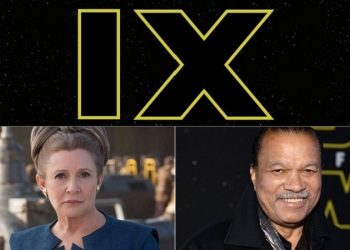 Star Wars – Episódio IX confirma Carrie Fisher e Billy Dee Williams no filme