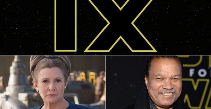Star Wars – Episódio IX confirma Carrie Fisher e Billy Dee Williams no filme