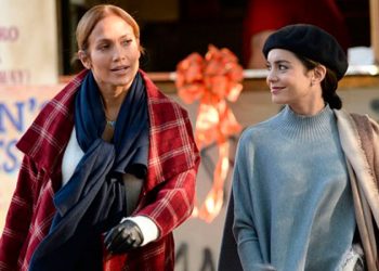 Jennifer Lopez estampa pôster do filme Uma Nova Chance