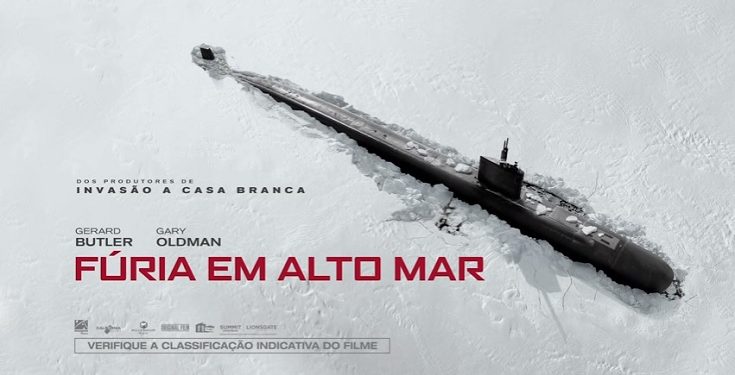Gerard Butler luta para impedir guerra no trailer de Fúria em Alto Mar