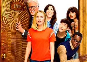 Eleanor e gangue estampam pôster da 3ª temporada de The Good Place