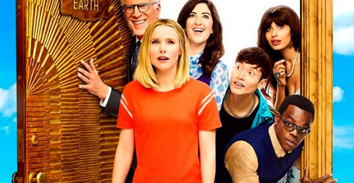Eleanor e gangue estampam pôster da 3ª temporada de The Good Place