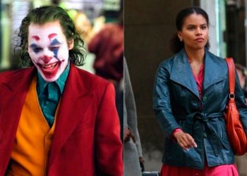 Joaquin Phoenix e Zazie Beetz em novas imagens das gravações de Joker em NY
