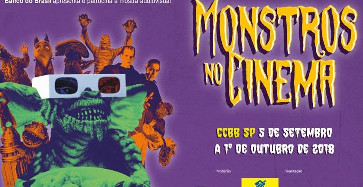 Monstros No Cinema: filmes icônicos do terror estarão na mostra