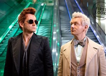 Confira as primeiras imagens e pôster da nova série Good Omens