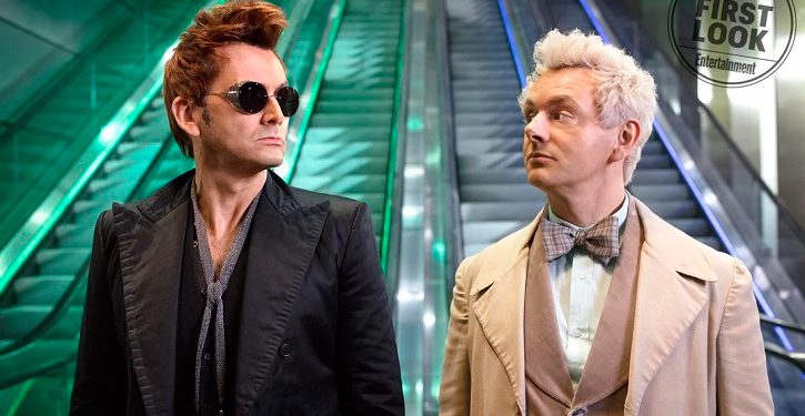 Confira as primeiras imagens e pôster da nova série Good Omens