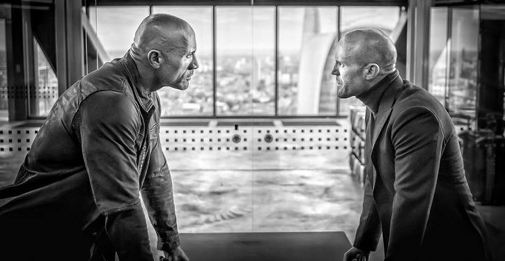 Veja a primeira imagem de Hobbs and Shaw, spin-off de Velozes e Furiosos
