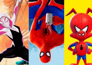 Homem-Aranha no Aranhaverso ganha cartazes com os heróis