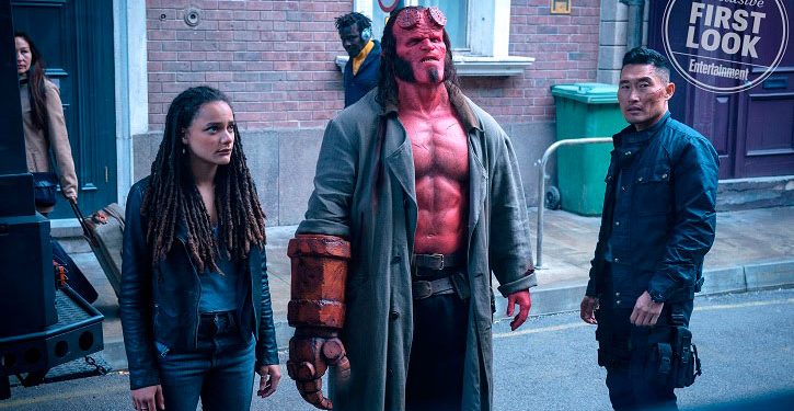 David Harbour aparece em nova imagem de Hellboy