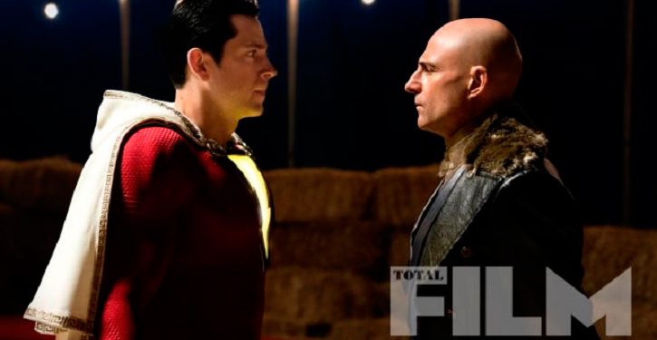 Shazam ganha nova imagem do herói cara a cara com o vilão