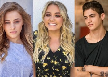 Elenco e autora de After vêm ao Brasil para divulgar o filme