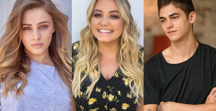 Elenco e autora de After vêm ao Brasil para divulgar o filme