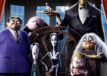 Confira o primeiro pôster da animação A Família Addams