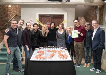 The Big Bang Theory grava seu 276º episódio e faz história na TV