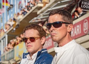 Veja as primeiras imagens de Christian Bale e Matt Damon no filme Ford v Ferrari