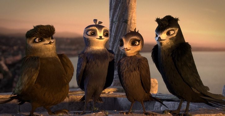 Gaivotas desafiam os limites de andorinha no trailer de Voando Alto