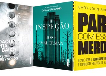 foto dos livros da intrinseca