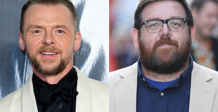 foto de simon pegg e nick frost