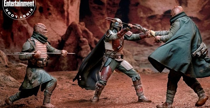 foto da serie the mandalorian