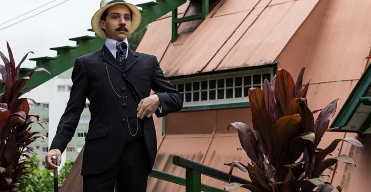 foto da minisserie santos dumont
