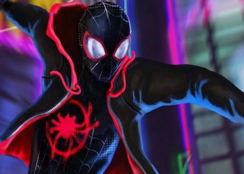 foto do filme homem aranha no aranhaverso