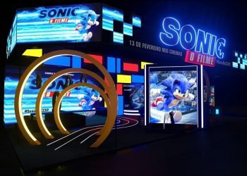 foto do estande da paramount