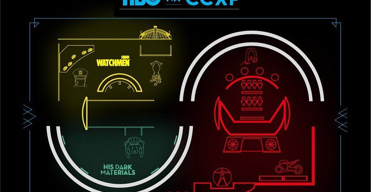 foto do estande da hbo