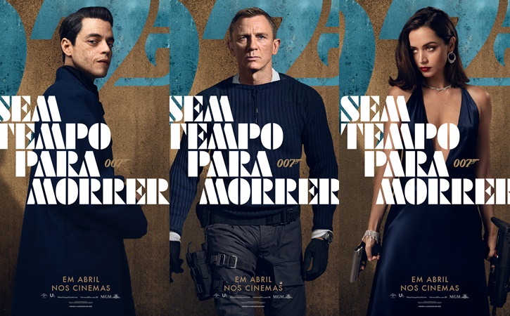 007 – Sem Tempo Para Morrer ganha cartazes e anuncia primeiro trailer
