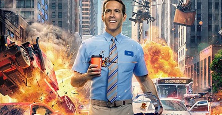 foto do filme free guy assumindo o controle