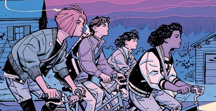 foto de paper girls do amazon studios