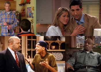 foto do top 5 melhores pais de series