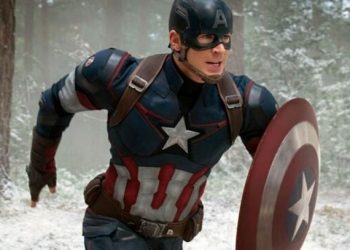 foto do chris evans como capitão america