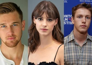 foto do elenco de um lugar bem longe daqui