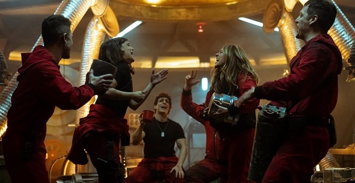 foto da série La Casa de Papel