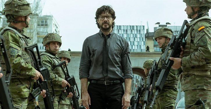 foto da série La Casa de Papel