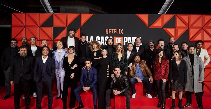 foto do evento de La Casa de Papel
