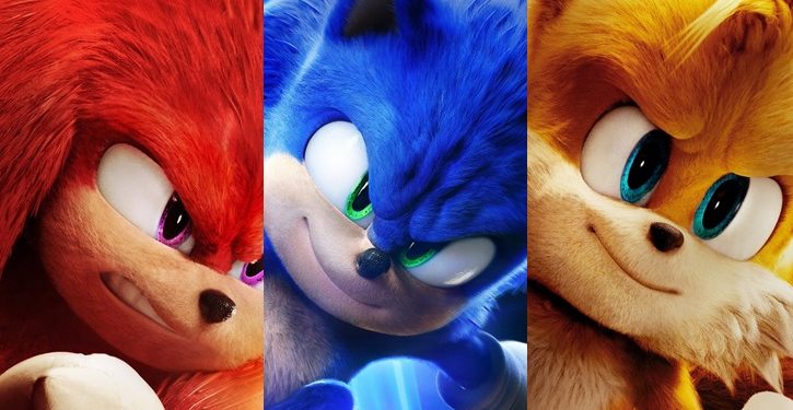 Sonic 2 – O Filme ganha novos cartazes dos personagens