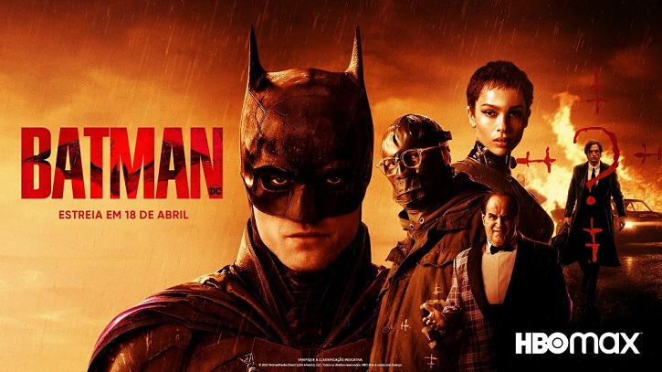 Batman chega em abril na HBO Max e plataformas digitais