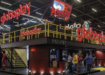 foto do Globoplay na CCXP 22