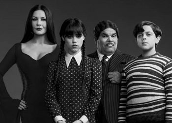 foto da nova série Wandinha