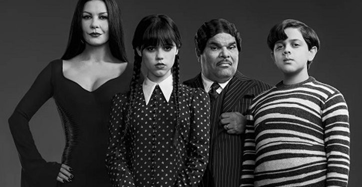 foto da nova série Wandinha