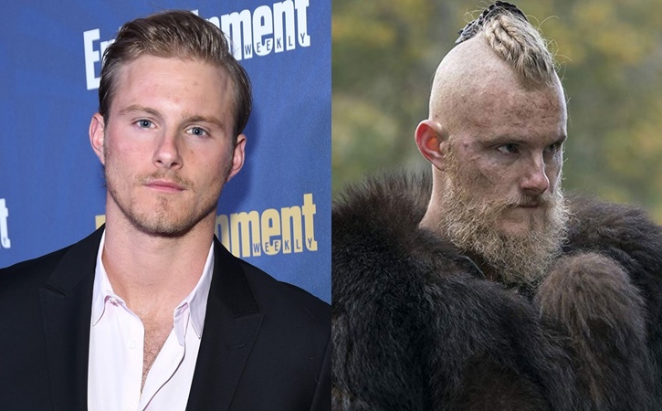 Hoje o ator Alexander Ludwig - Vikings da Depressão