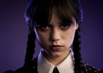 foto da nova série Wandinha