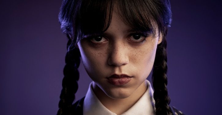 foto da nova série Wandinha