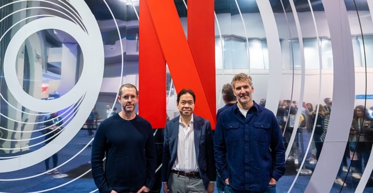 foto dos criadores de O Problema dos 3 Corpos