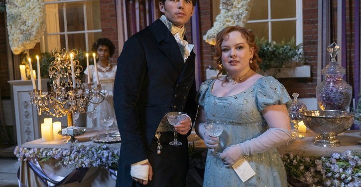 foto da 3ª temporada de Bridgerton