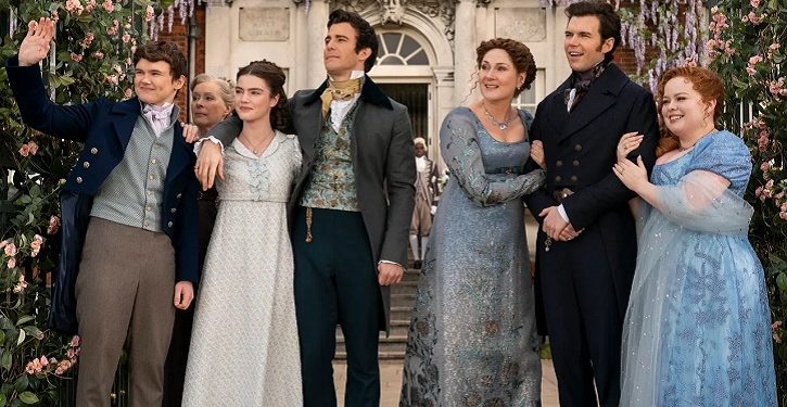 foto da 3ª temporada de Bridgerton